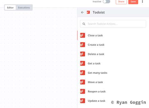 Get many tasks