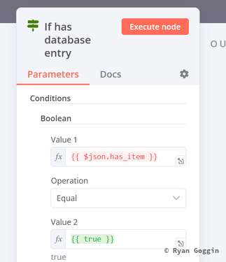 Has Database Entry